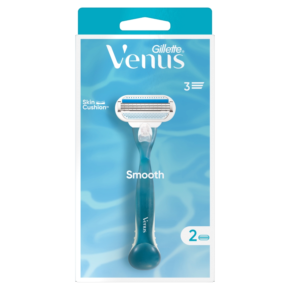 Gillette (aparat de ras + 2 capete/pachet) Venus Smooth