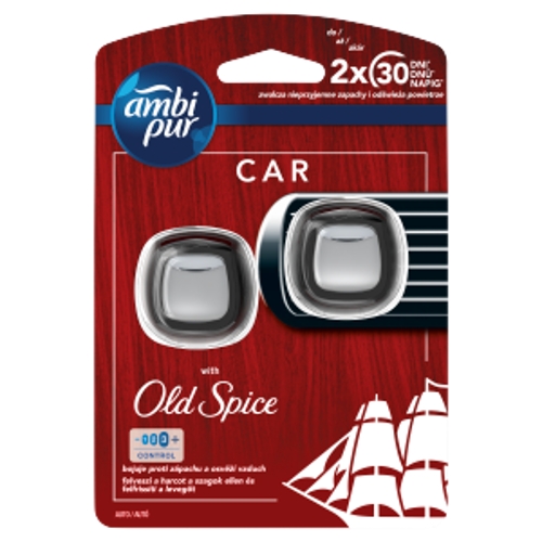 AmbiPur Auto Jaguar (2 buc/pachet) Old Spice