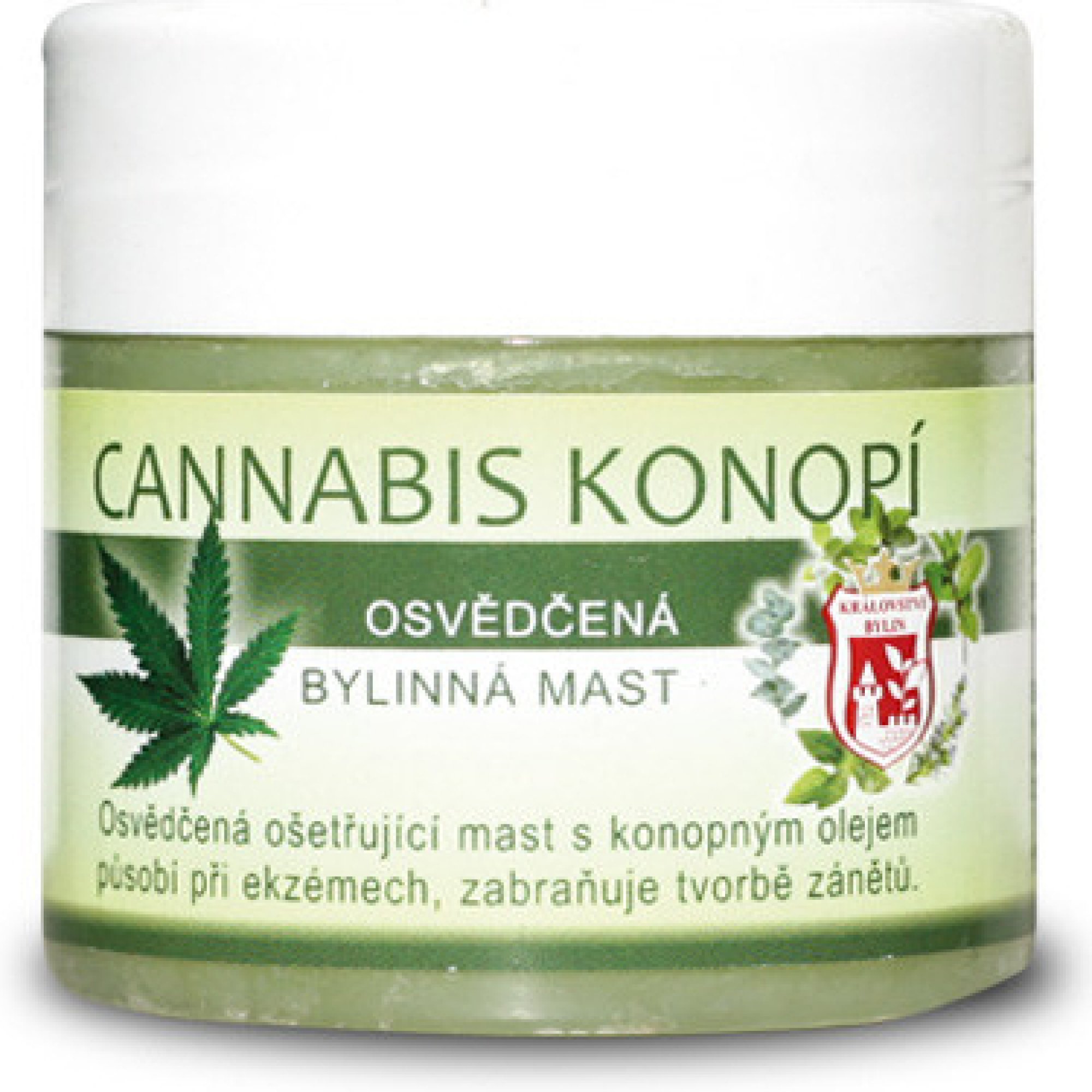 Unguent din plante de canabis și cânepă 150 ml
