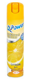 Q Power Odorizant de cameră 300ml lămâie