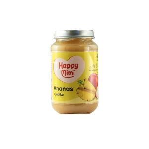 Gustare cu fructe Happy Mimi 190g Ananas
