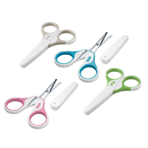 Foarfece medicale NUK pentru copii cu husă