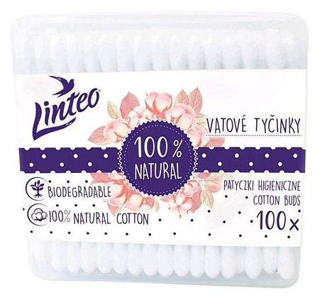 Linteo Bețișoare de bumbac 100x