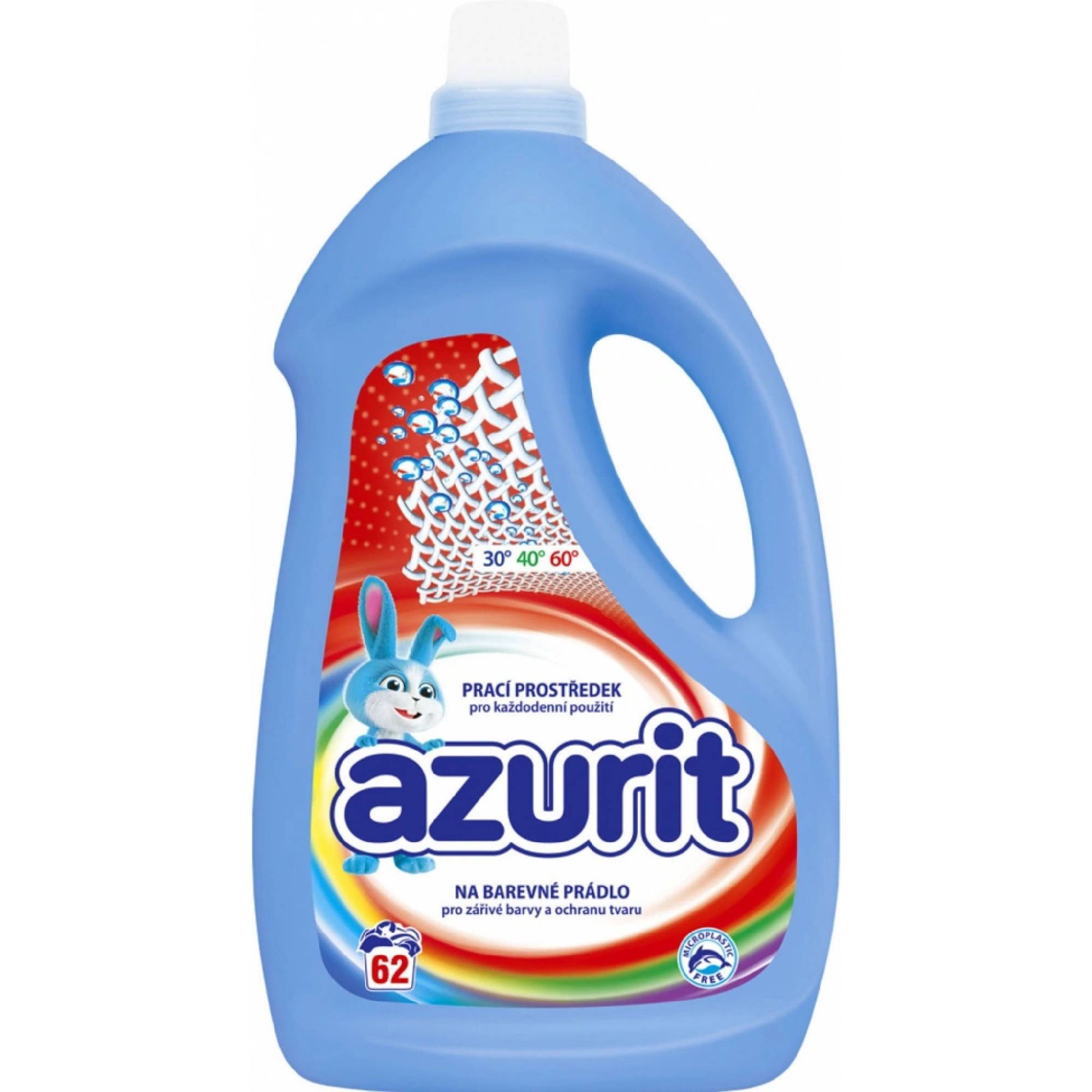Detergent lichid Azurit pentru rufe colorate 2,48 l 62 PD