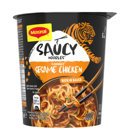 MAGGI Tăiței cu sos cu aromă de pui și susan 75g