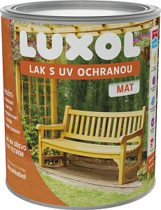 Lac LUXOL cu protectie UV 0,75l mat