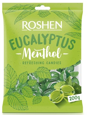 Roshen Eucalipt Mentol 200g