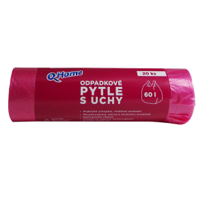 SOLVENT Import dod. PL Saci de gunoi menajer Q cu mânere 60l (20 buc/folie)