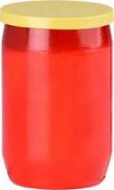 Neuvedeno Lumânare cu ulei de cimitir roșie 100 g