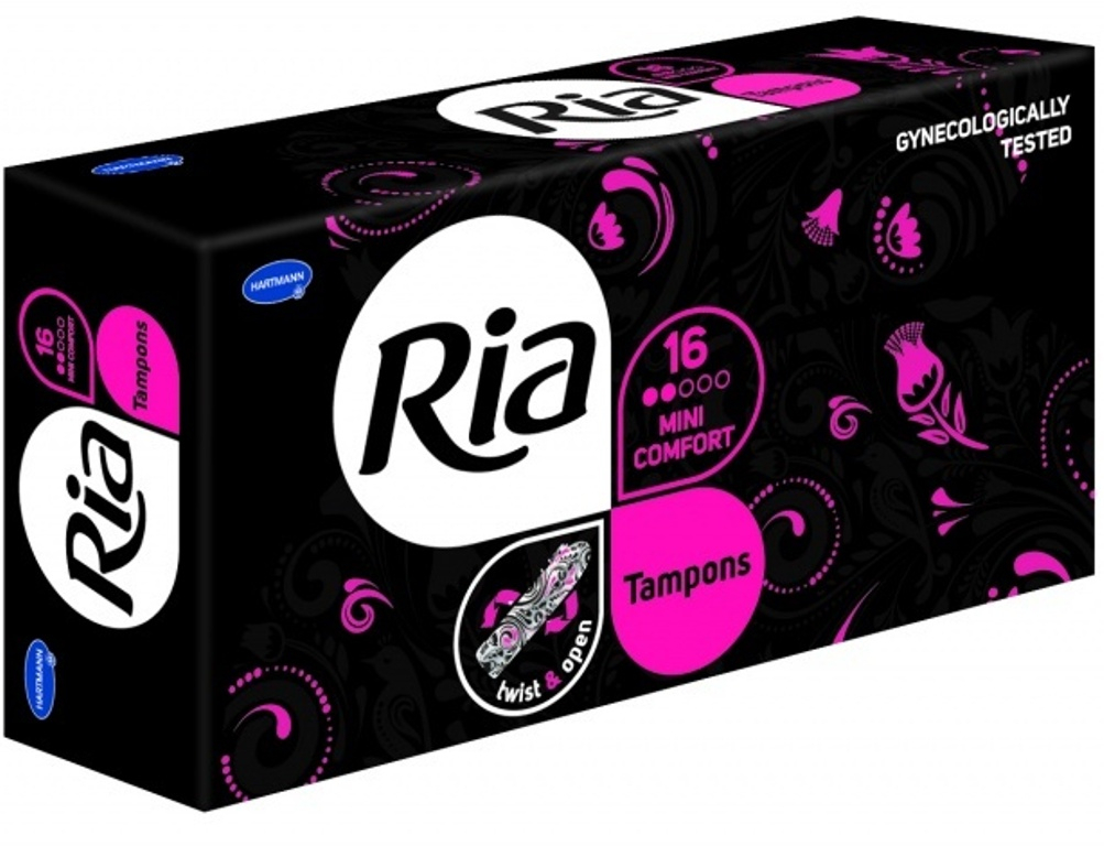 HARTMANN-RICO a.s. Tampoane Ria (16 buc/cutie) mini comfort