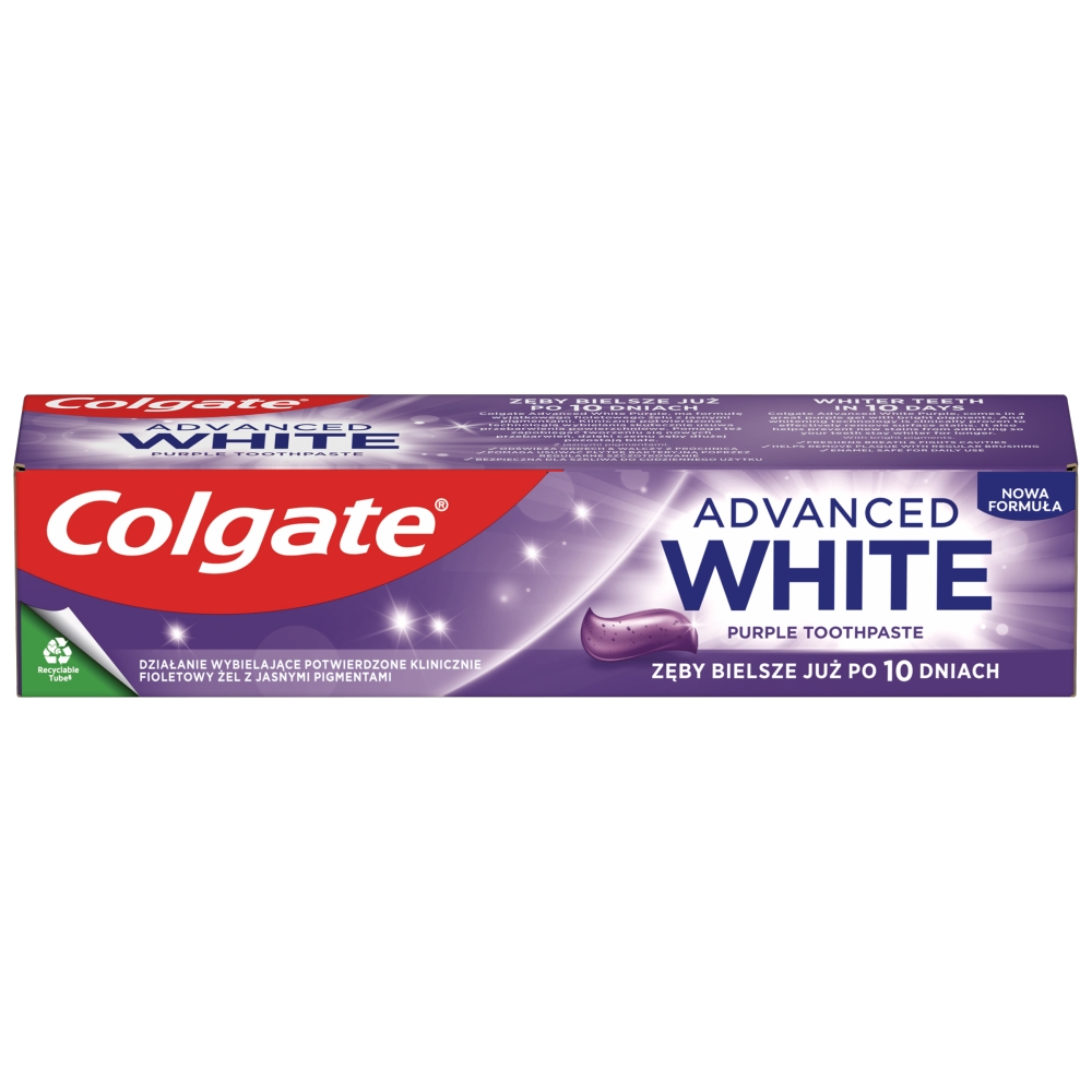 Colgate ZP 75ml Advanced White Purple
