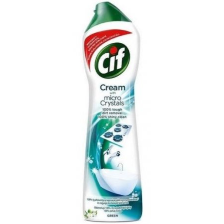 Nisip lichid Cif 500ml - Mentă verde și eucalipt