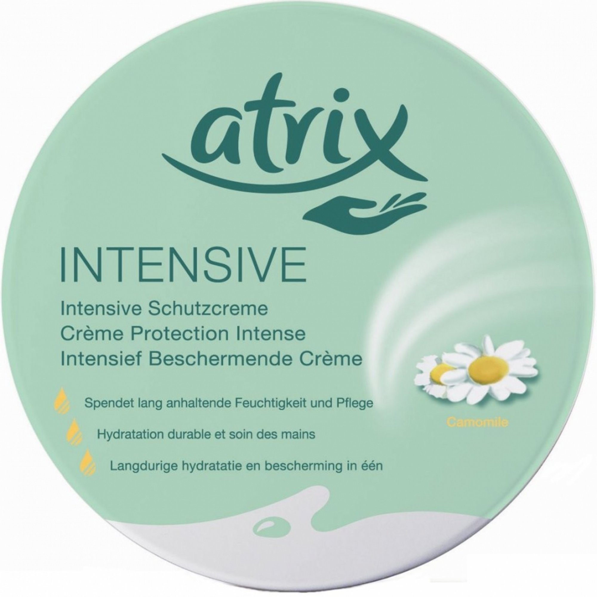 Cremă intensivă de mâini Atrix cu mușețel 150 ml
