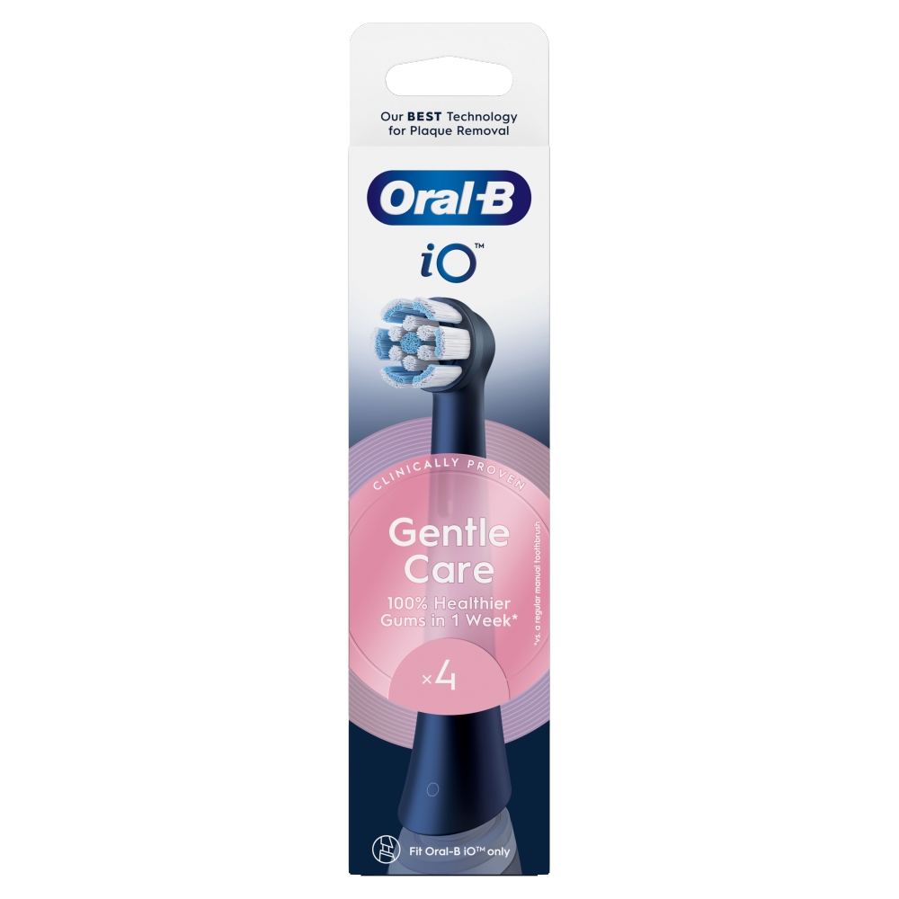 Procter and Gamble Pernuță de dinți Oral-B NH iO (4 buc/blister) G Care Neagră