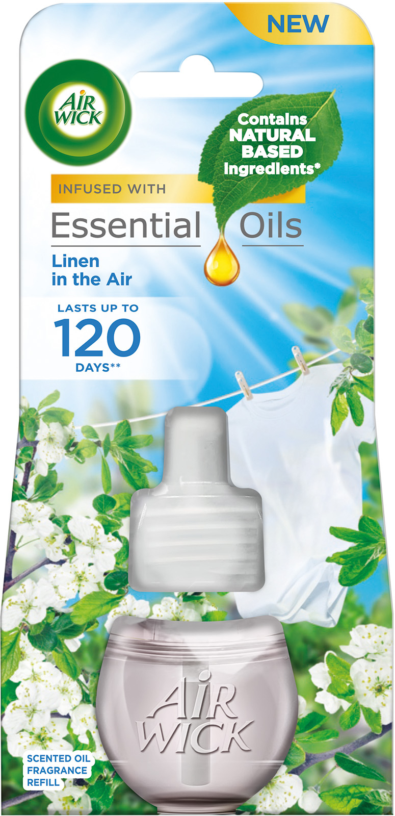 RB (Hygiene Home) Czech Republic Rezervă electrică Air Wick 19 ml linen în aer