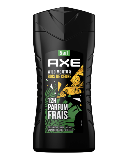Gel de duș Axe Mojito cu lemn de cedru 250 ml