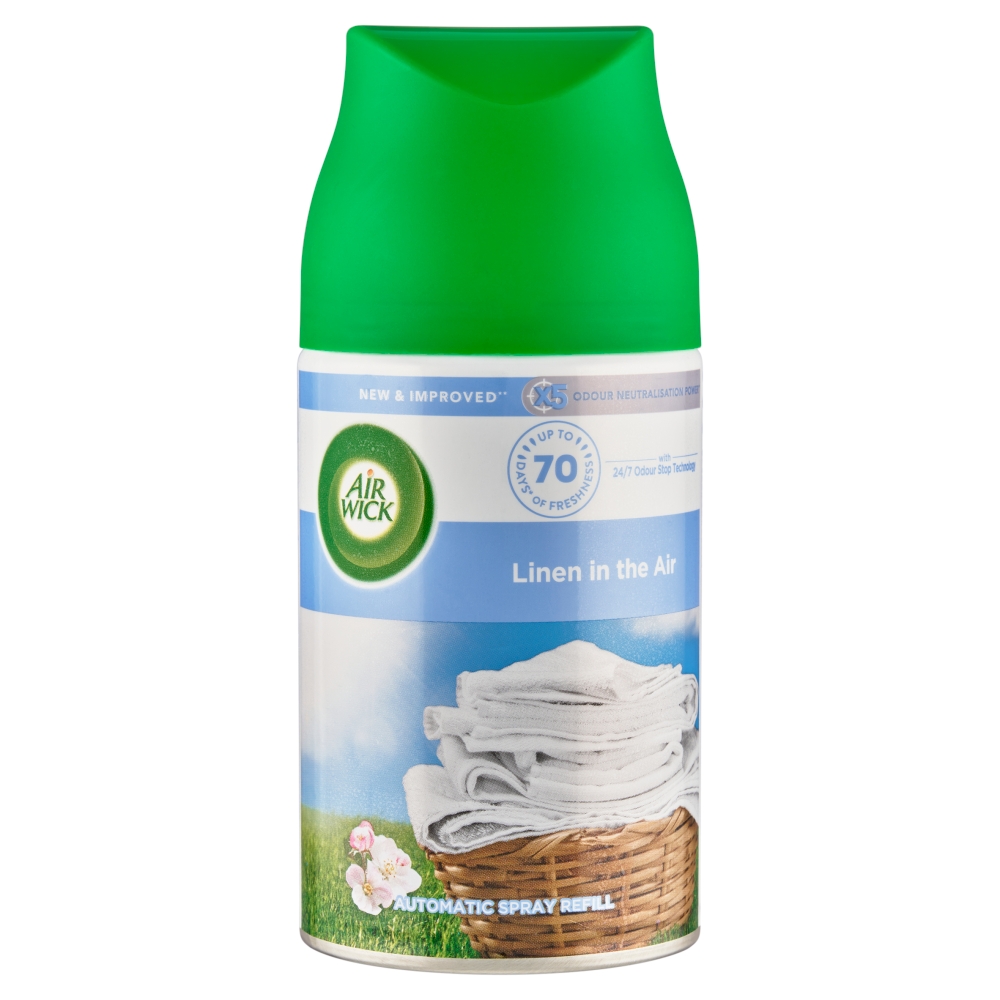 RB (Hygiene Home) Czech Republic Rezervă Air Wick Freshmatic 250 ml pentru linen în aer