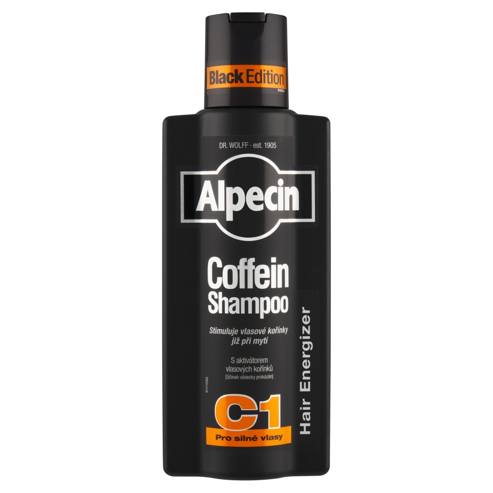 Șampon Alpecin cu cafeină 375ml C1 Negru