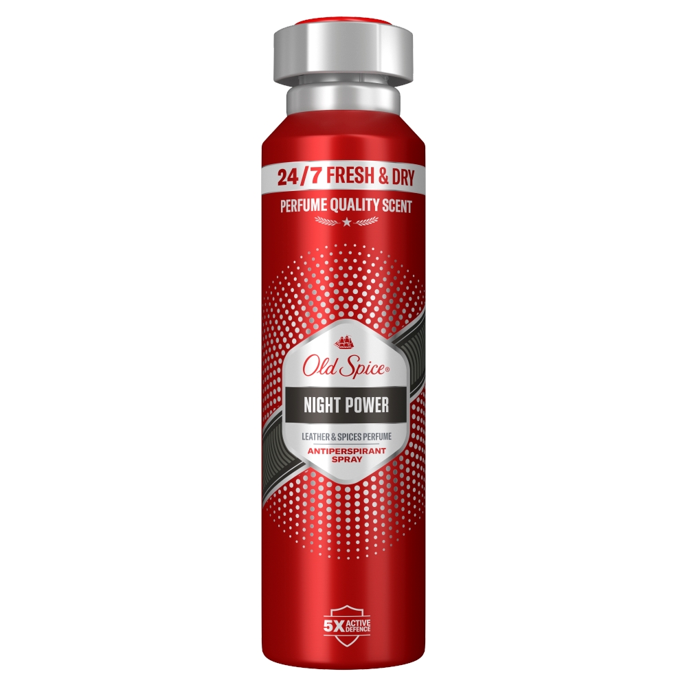 Old Spice Spray antiperspirant Night Power 150ml
