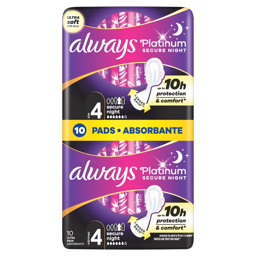 Always vl (10 buc/folie) Platin Ultra Night