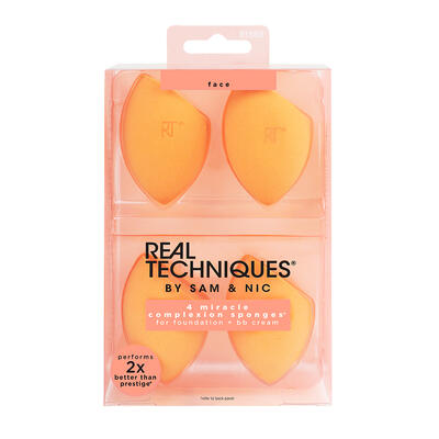 Real Techniques Bureți de machiaj 4 bucăți