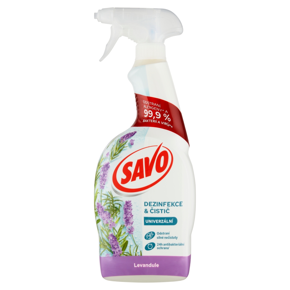 Savo Dezinfectant fără clor 700ml MR - Universal (Lavandă)