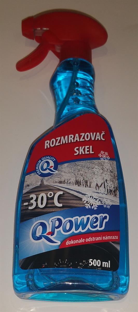 Dezghețator de sticlă Q Power 500 ml