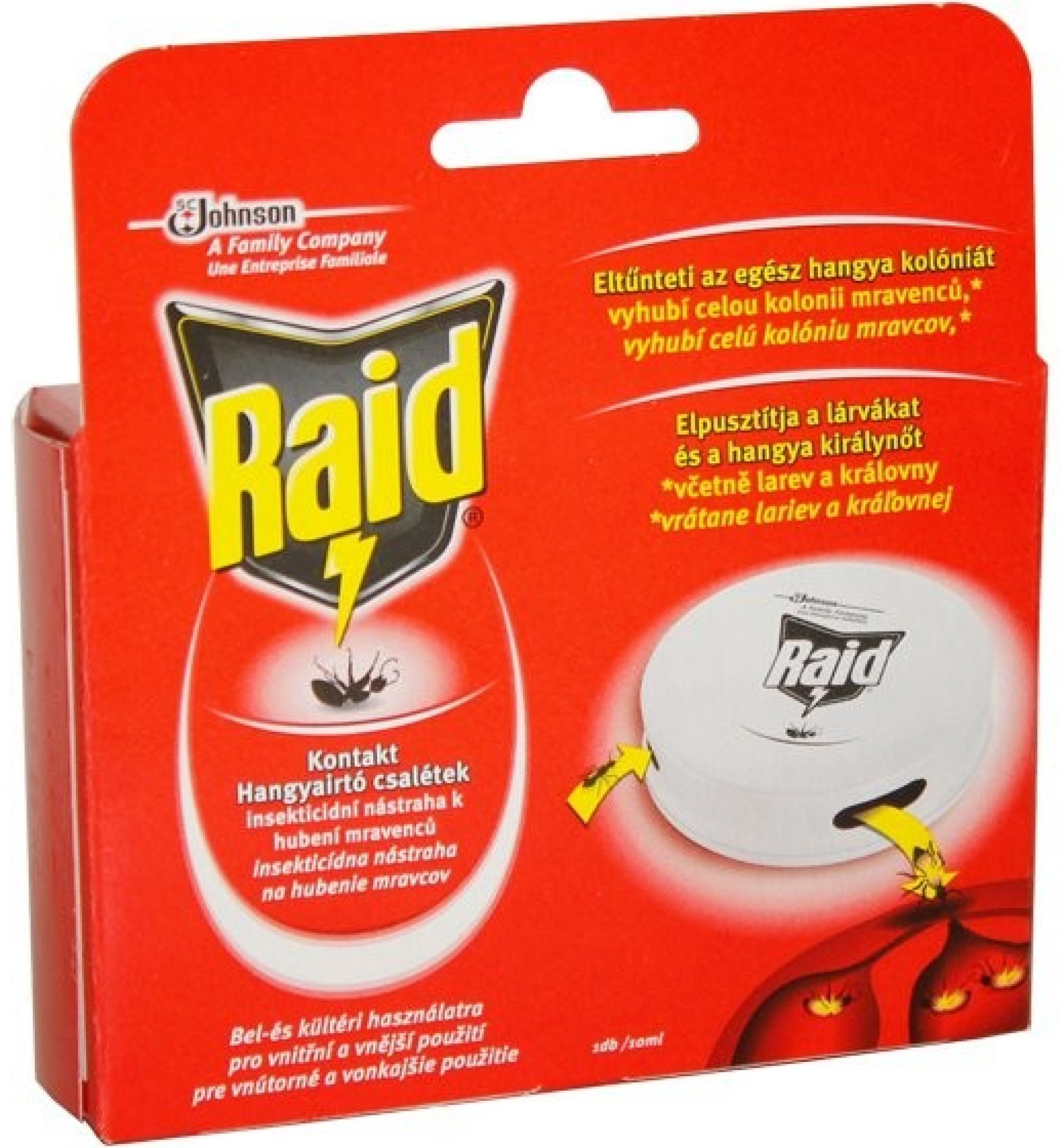 Raid Momeală pentru furnici 1 buc.