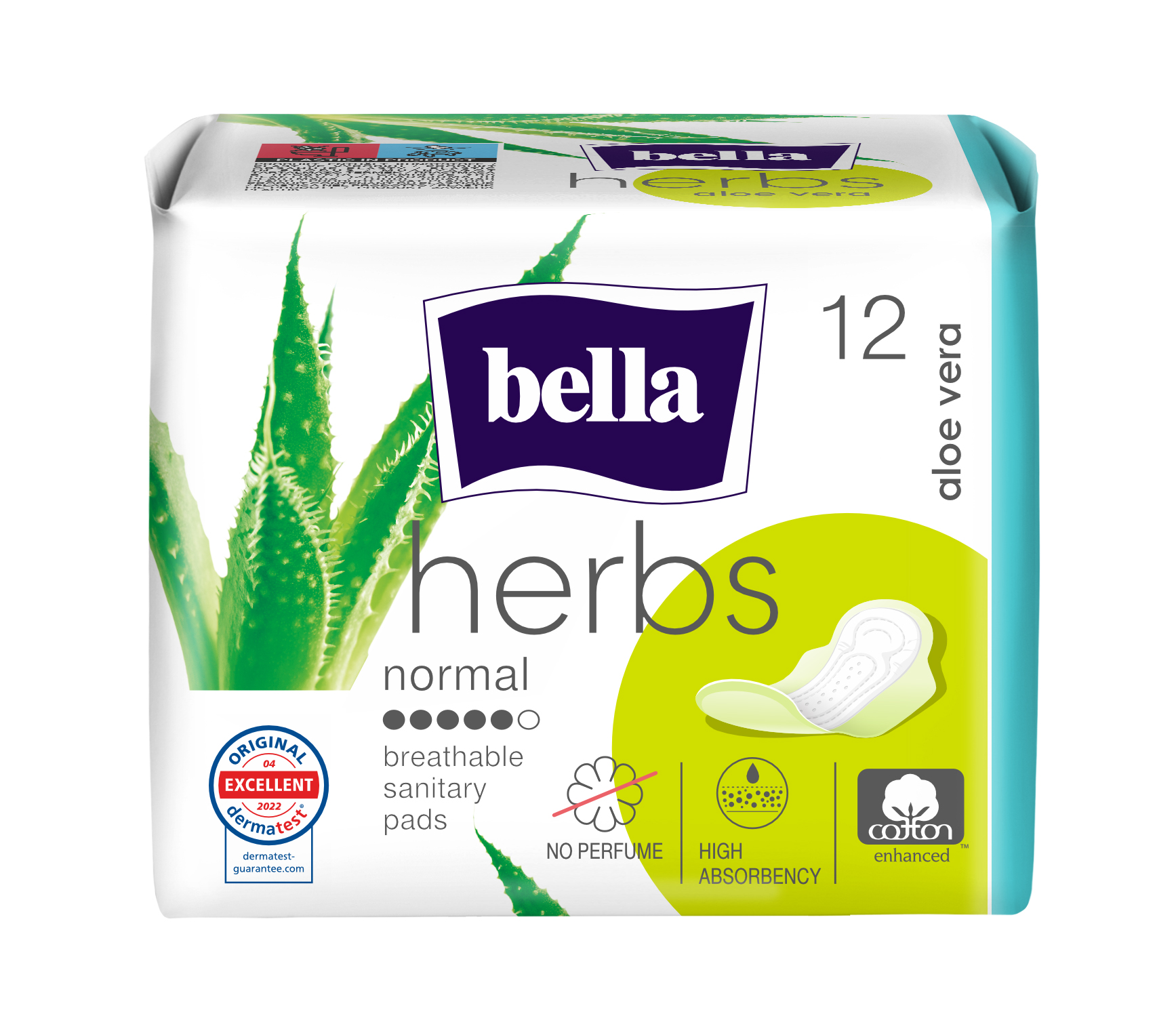 BELLA HERBS Aloe Vera 12 bucăți