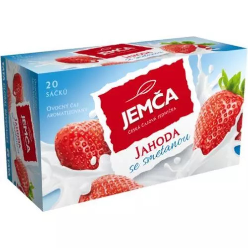 Jemča căpșuni cu cremă 20 x 2 g