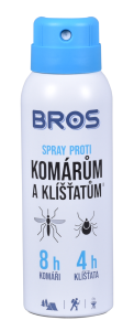 Spray repelent BROS 90ml împotriva țânțarilor și căpușelor