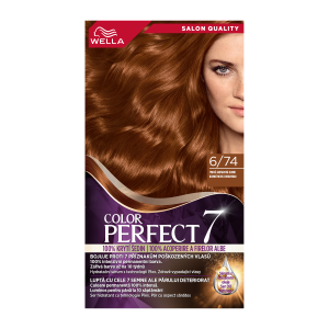 Wella Color Perfect7 6/74 Blond chihlimbar