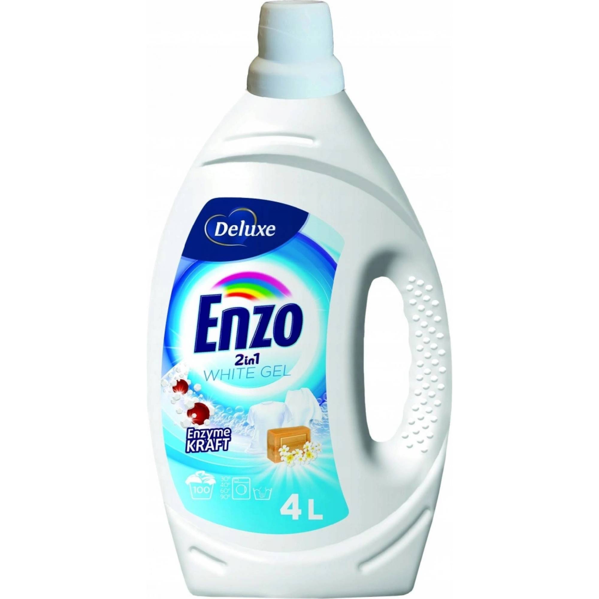 Gel de spălat Enzo Deluxe Alb 4 l 100 PD