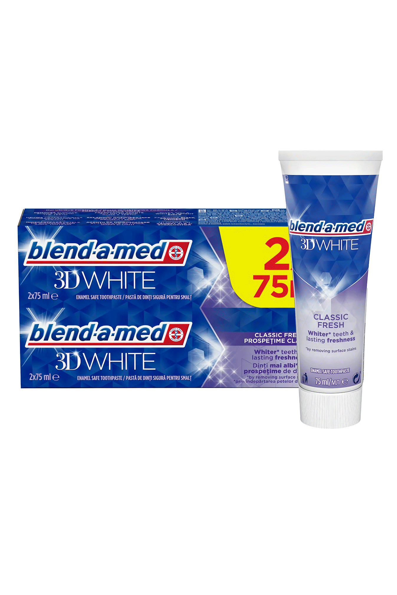 Blend-a-med ZP 2x75ml 3D ClassicFresh