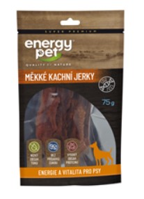 Energy Pet carne uscată de rață moale 75g