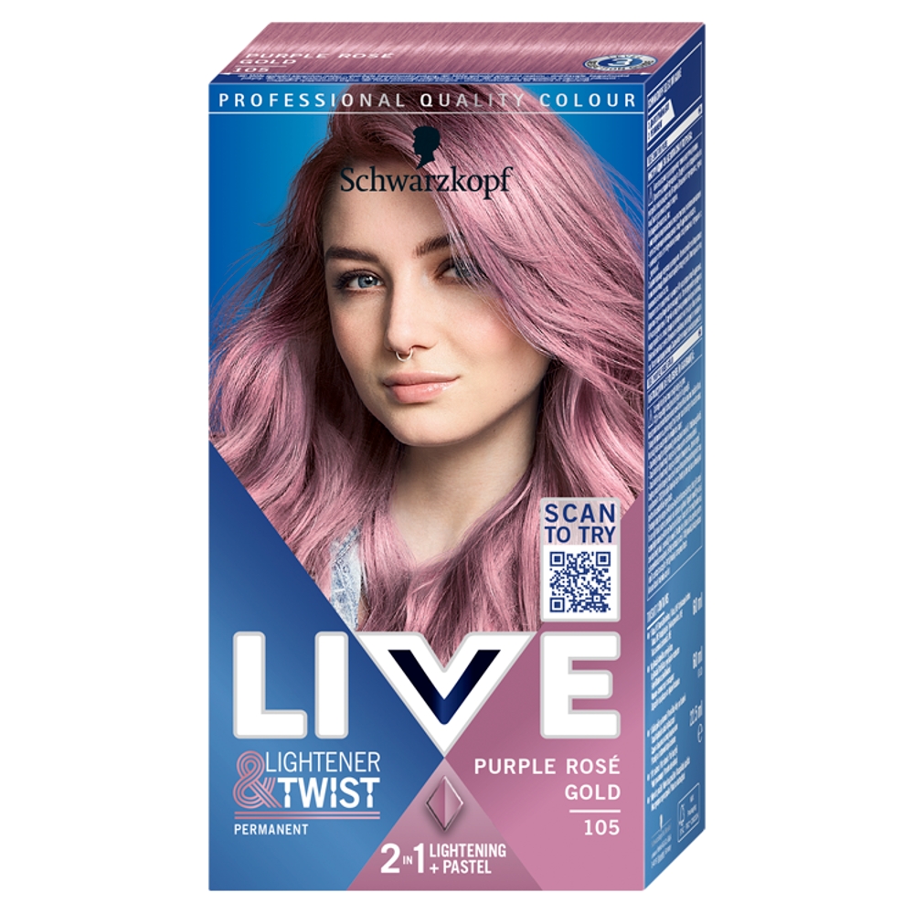 Live Purple Rosé Gold