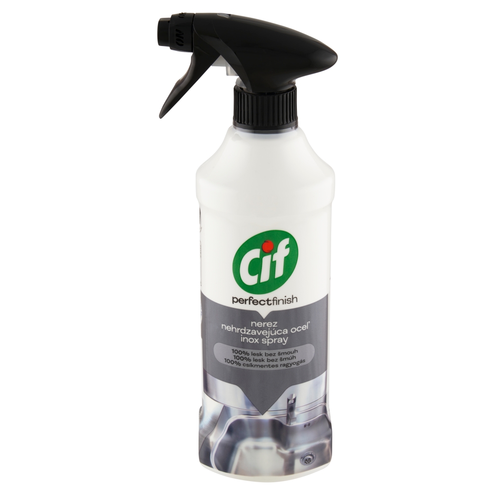 Cif Spray de curățare pentru oțel inoxidabil 435 ml