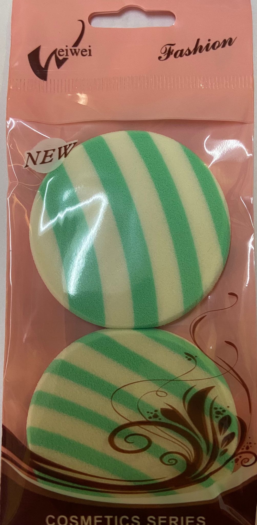 Bureți de machiaj rotundi 2 buc