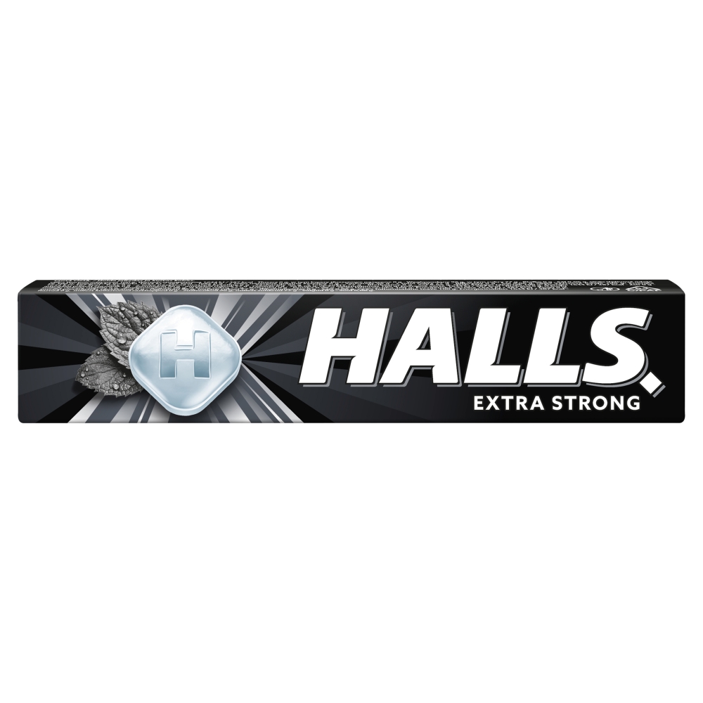 Halls extra puternic 33,5 g