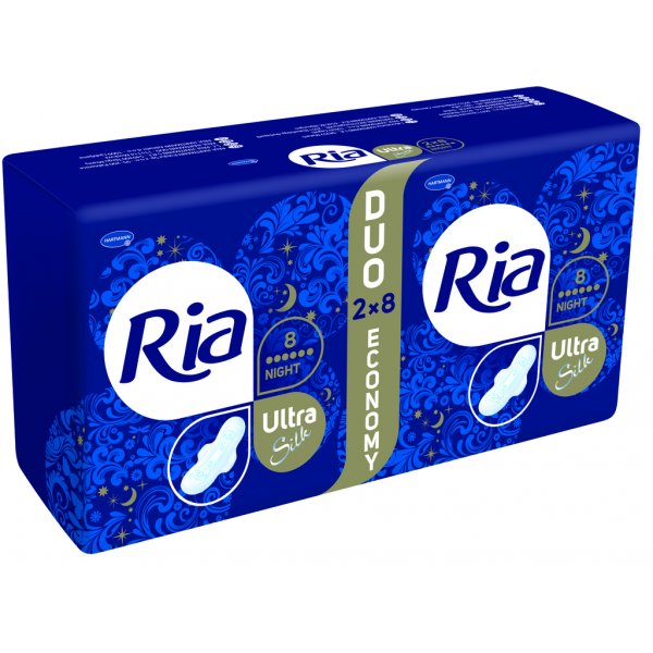 Ria Ultra Silk Night 16 bucăți