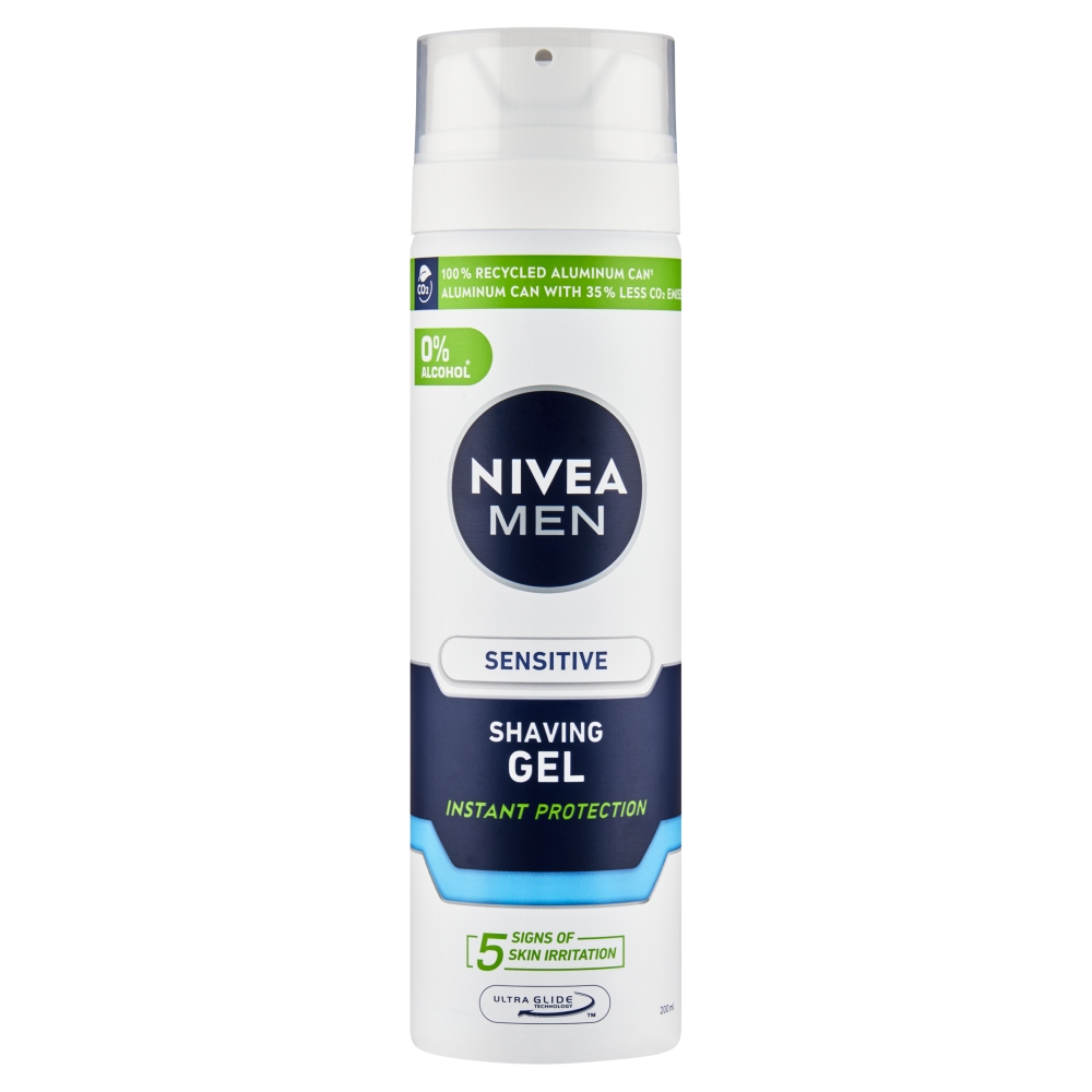 Gel de ras Nivea Men pentru piele sensibilă 200 ml