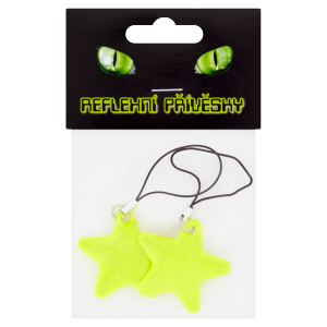 Pandantive (2 buc/pungă) fermoar reflectorizant