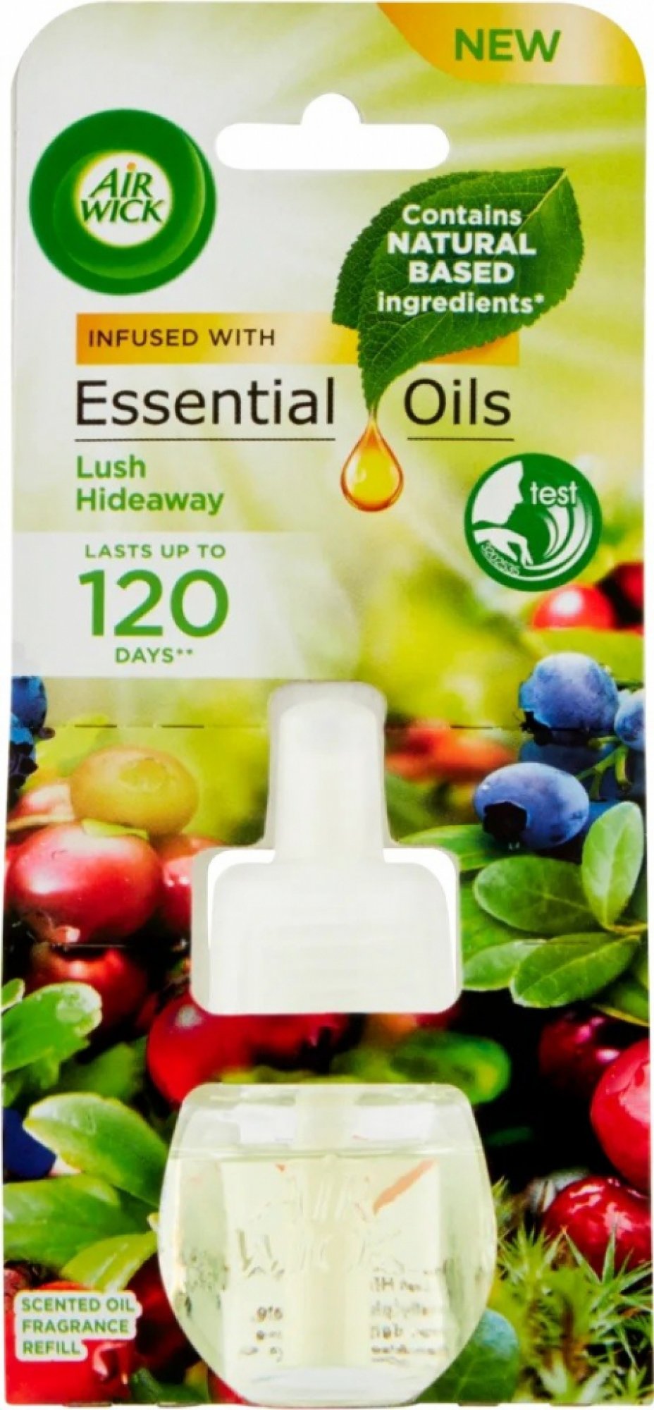 Odorizant electric Air Wick Lush Hideaway Fresh Island, rezervă, 19 ml