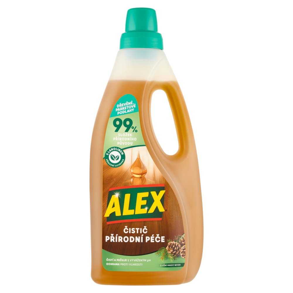 AC MARCA Detergent de podele Alex 750ml Wood Extra Care cu protecție naturală 99%