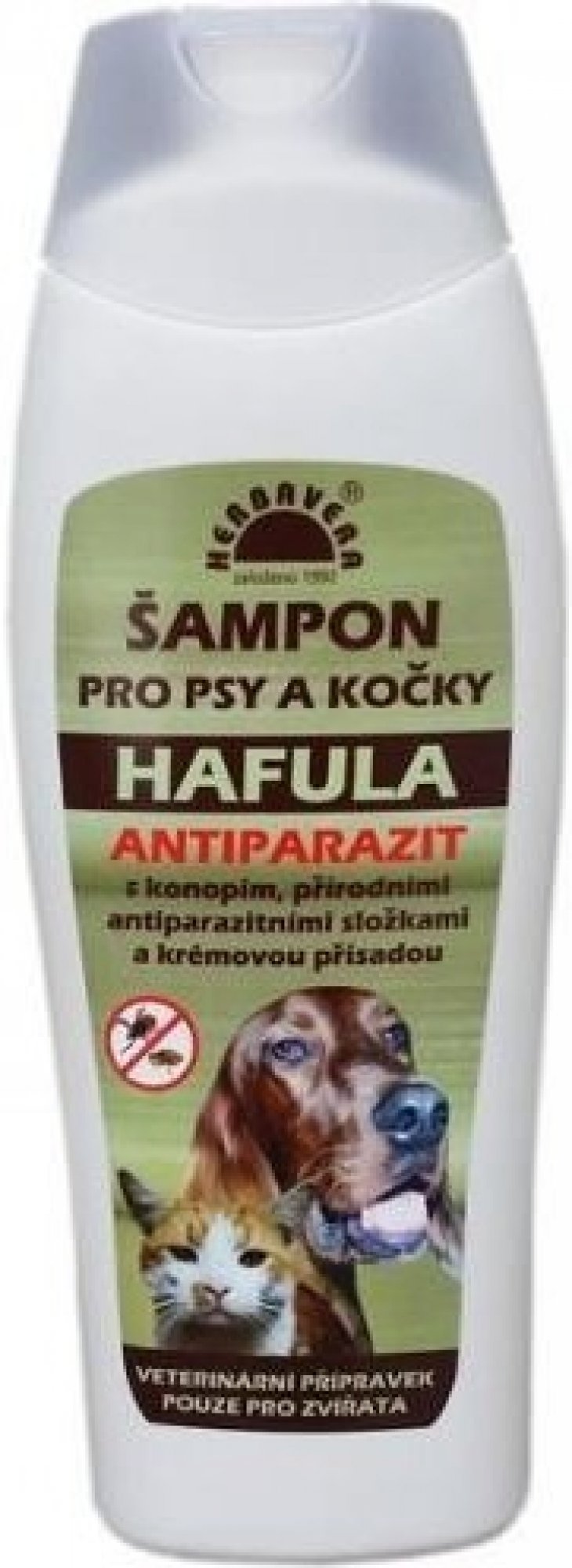 Șampon antiparazitar Hafula pentru câini 250 ml