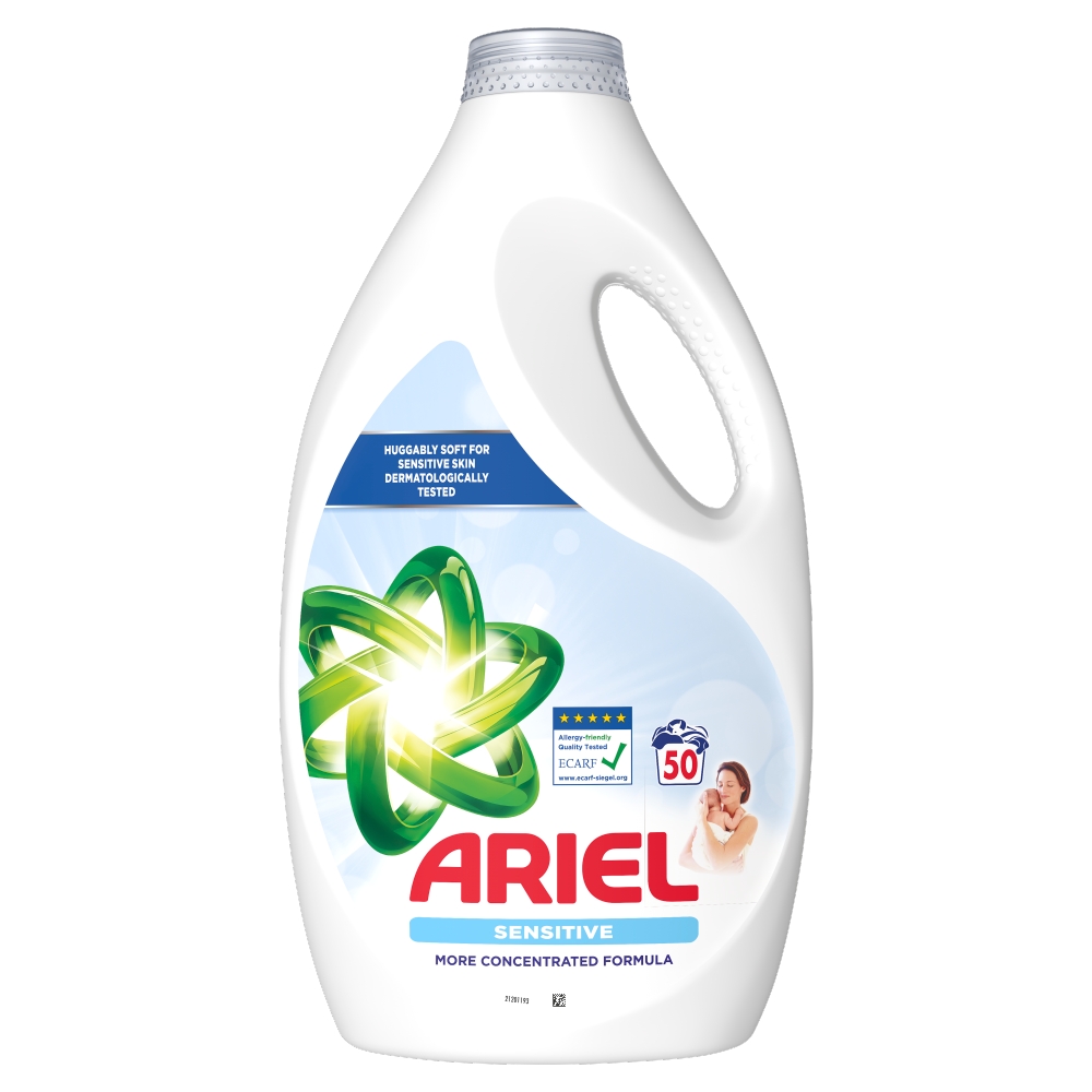 Ariel gel Sensitive 2.25l/50PD
