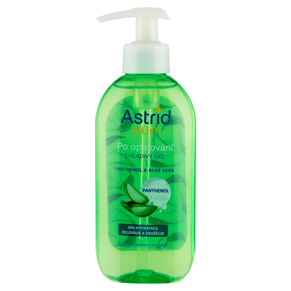 Gel răcoritor Astrid SUN cu efect opal 200ml