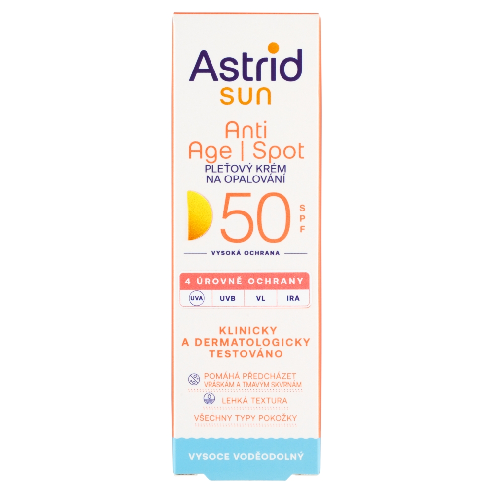 Cremă de piele Astrid SUN pentru intervenții chirurgicale 50ml SPF50 AS