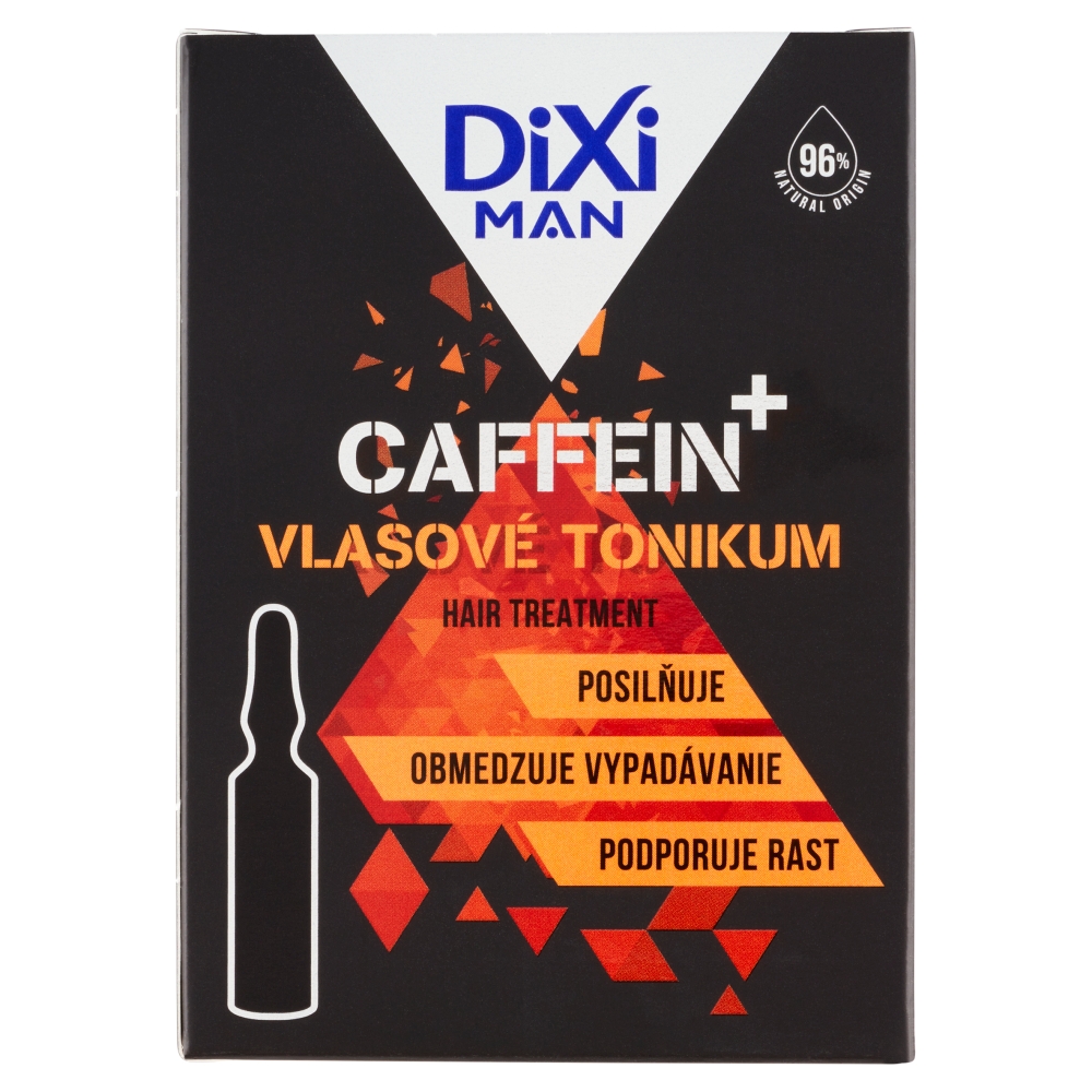 Dixi MAN tonic de păr cu cafeină+ 7x10ml