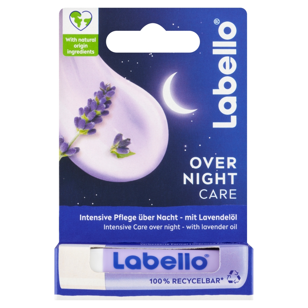 Balsam de buze Labello 4,8 g Îngrijire peste noapte